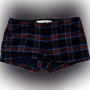 Plaid Hollister shorts